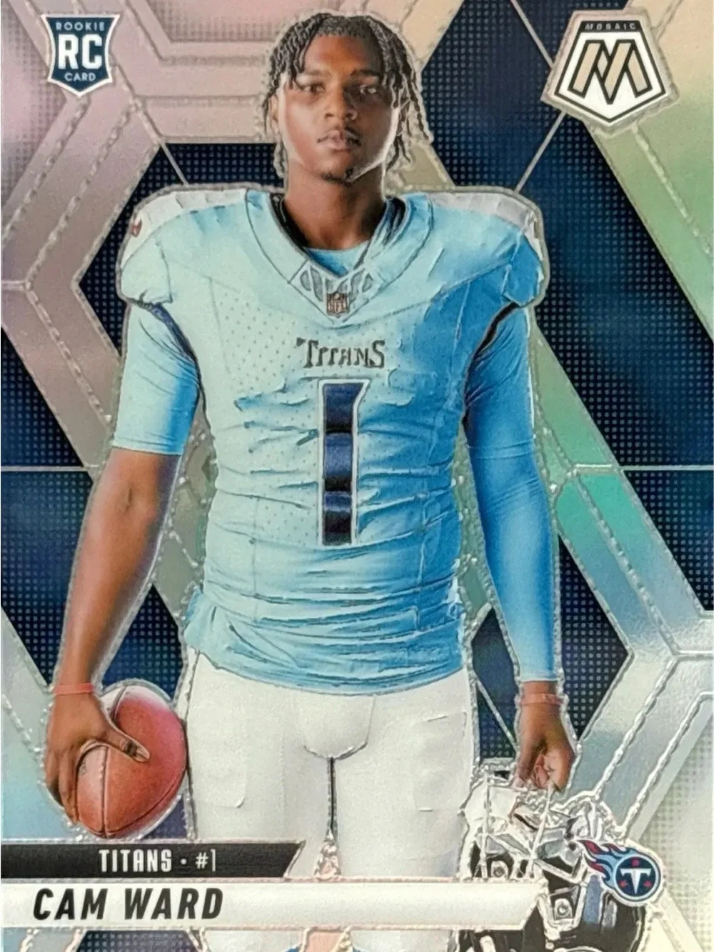Panini Titans Rookie Football Trading Card — Cam Ward